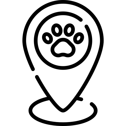 Pictogramme d'un ping de localisation